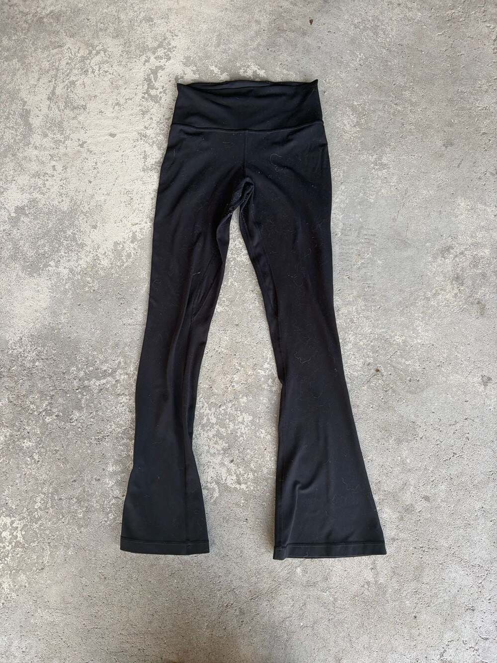 lululemon Align High Rise Mini Flare Pant Leggings In Black